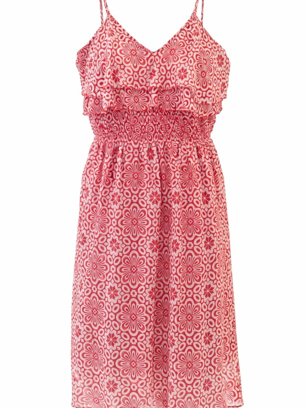 Paisley & Ivy Floral Midi Sundress Ruffle Bodice Kentucky Derby Size Large